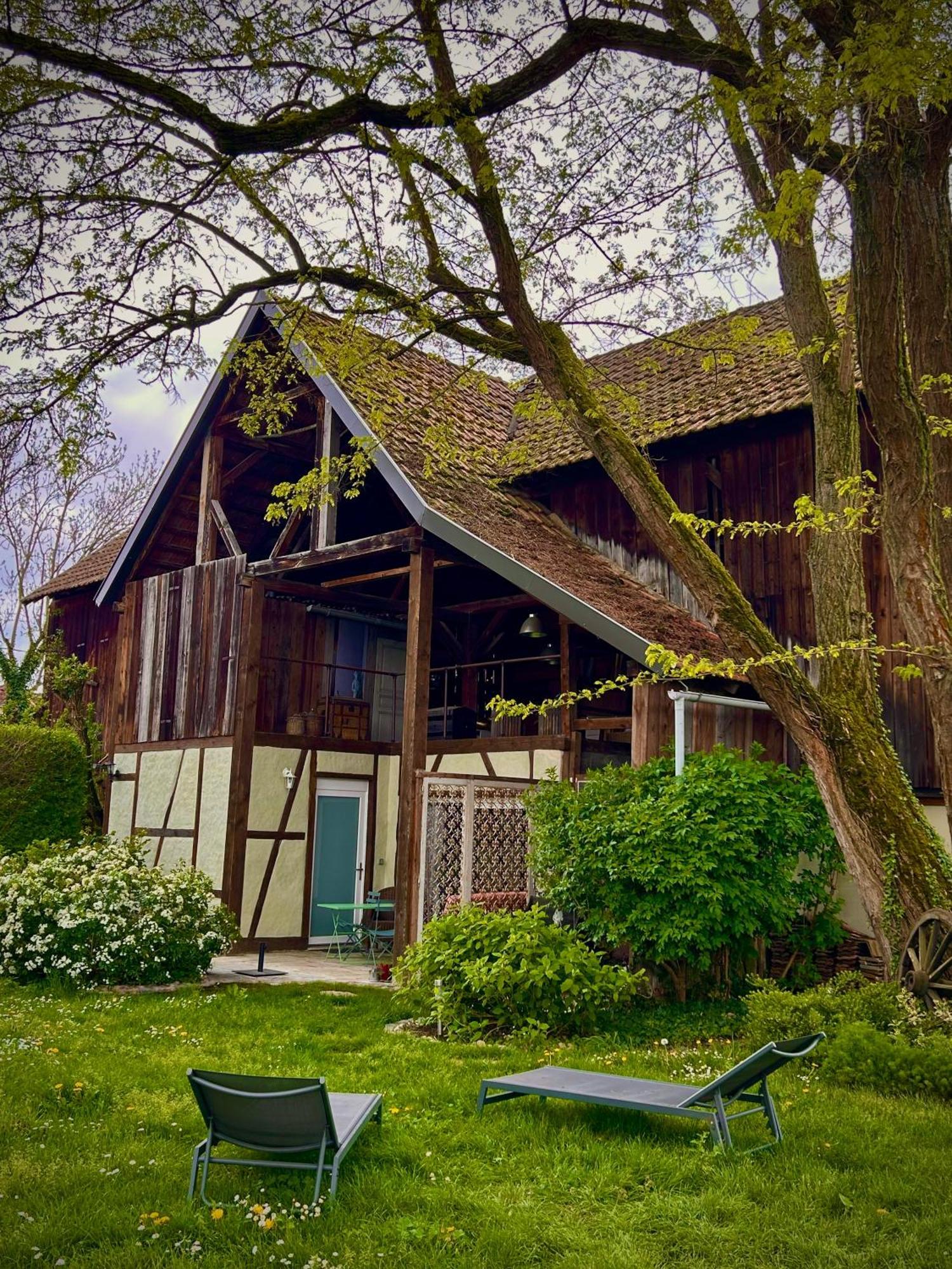 Le Sechoir Du Ried Leilighet Rossfeld Eksteriør bilde